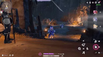 コロサウルス1マップ