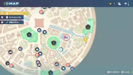 どくまひ戦術合戦のマップ画像 size:440x0