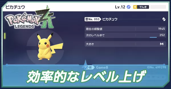 効率的なレベル上げ