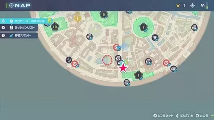 ホロベーターの地中にはのマップ画像 size:440x0