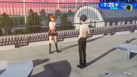 キャラと関係を築きイベントを進める要素