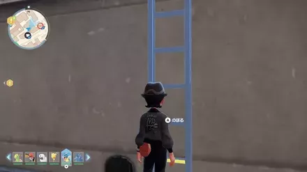 ハシゴの登り方