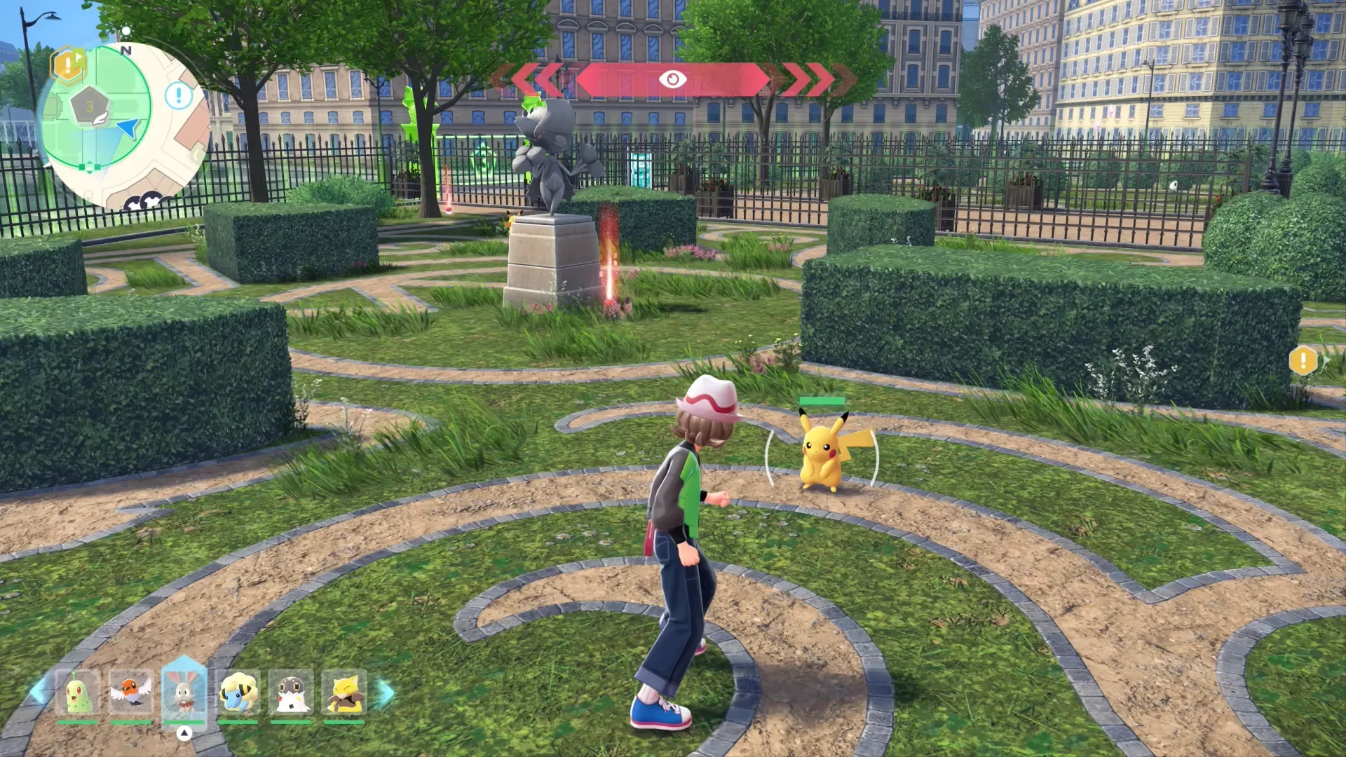 ポケモンの出現数