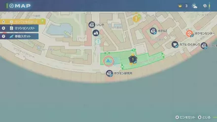 ピチューおやぶんの場所