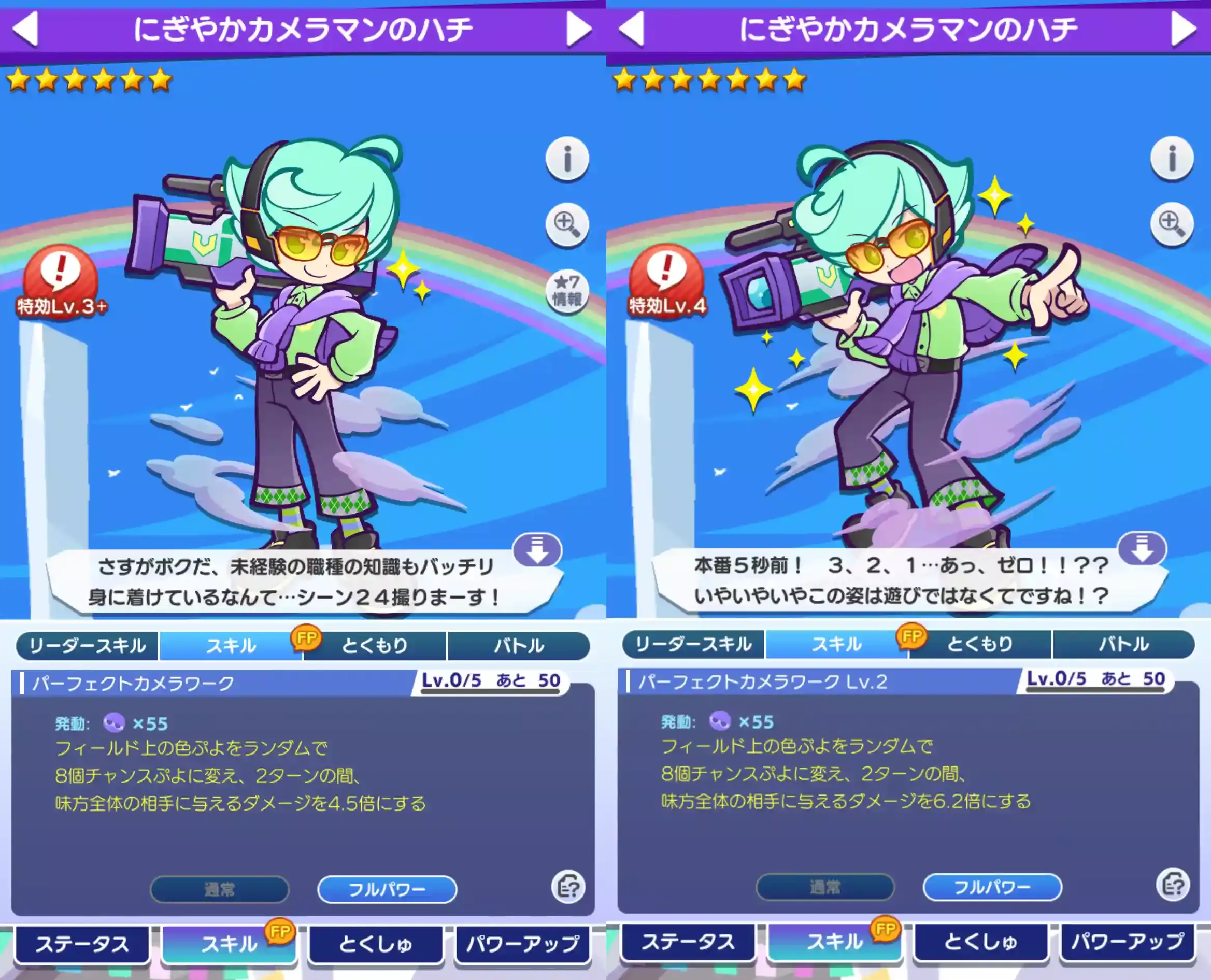 にぎやかカメラマンのハチ