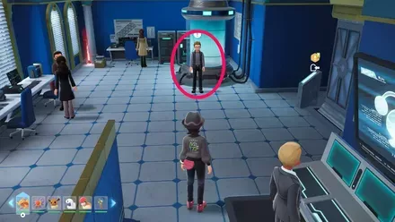 カセキからよみがえるポケモンの依頼人