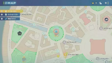 ヒポポタスのマップ