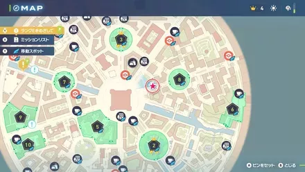 ヨガマスターのお導きのマップ画像 size:440x0