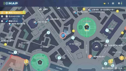 ほえるの入手マップ