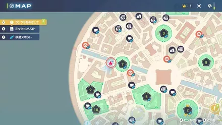 変化技で有利にいくぜ！のマップ画像 size:440x0