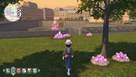 左側に暴走メガヤドランがいる