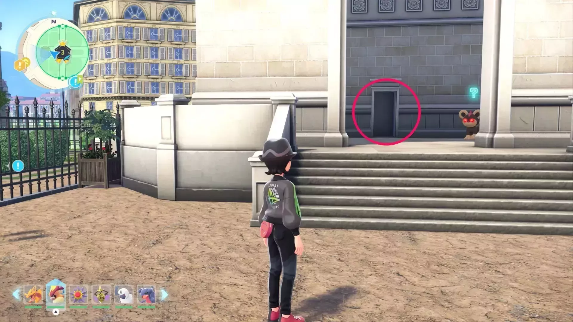 ワイルドゾーン3の階段