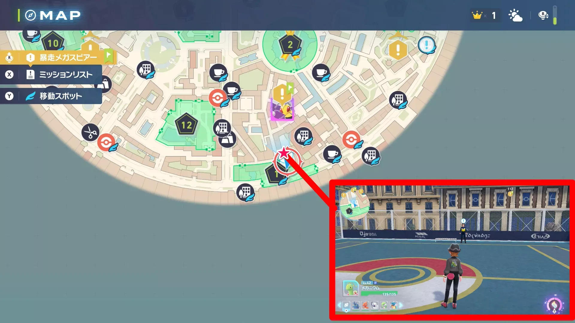 トラップ設置にご用心のマップ