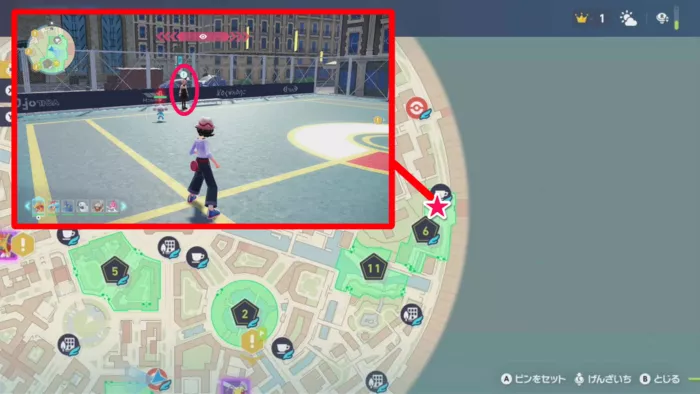 私はフェアリータイプ推し！のマップ