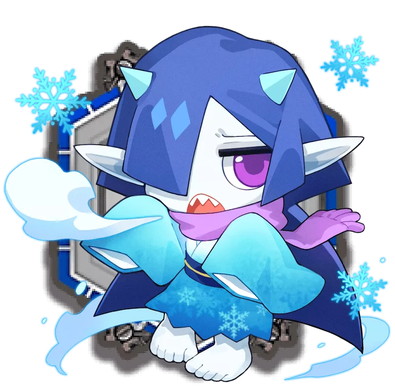 雪こもりオニミ