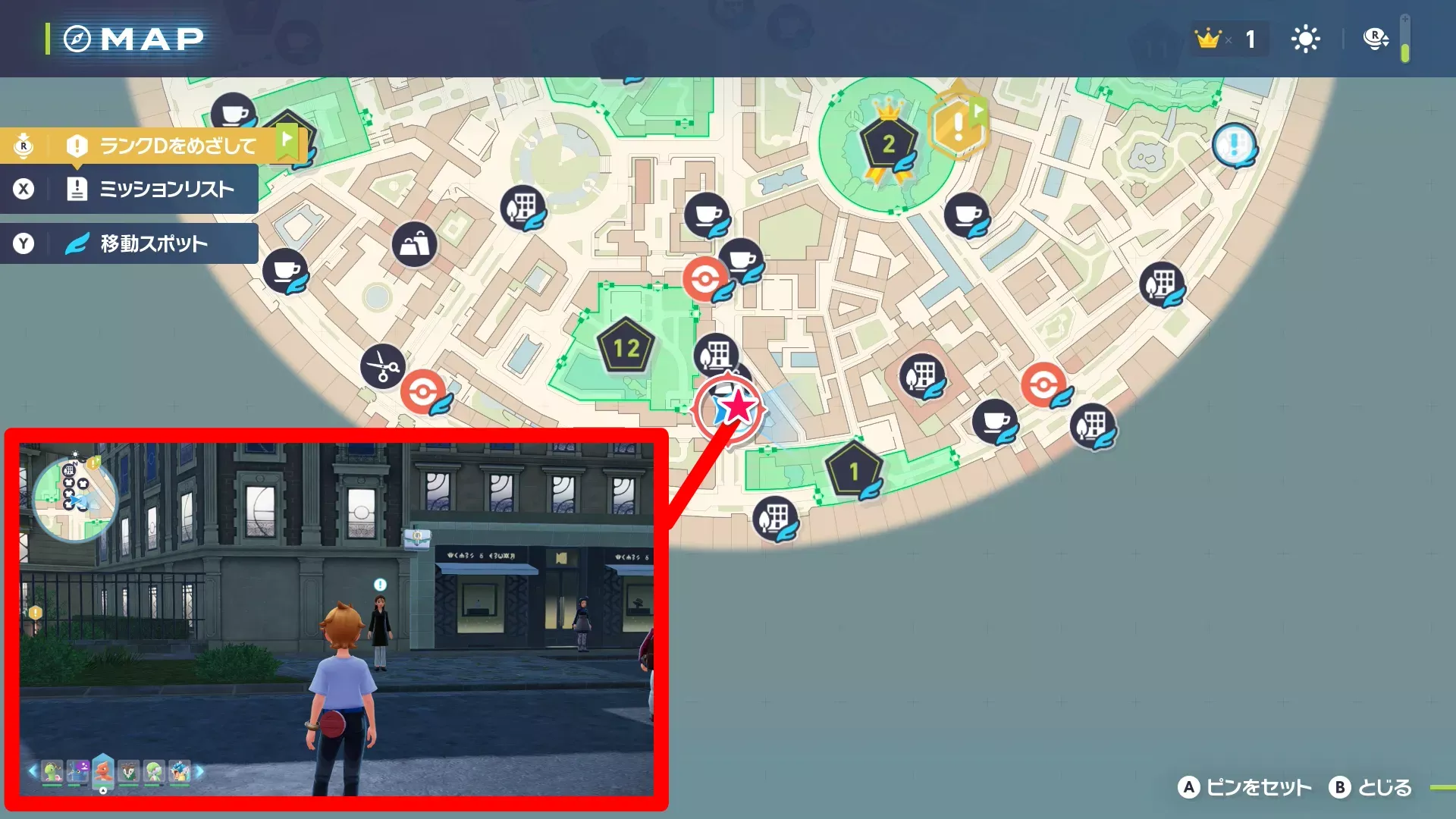 かぐわしきバニプッチの雪のマップ