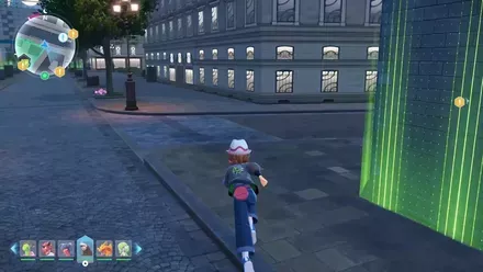 最初の角を右に曲がる