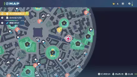 ピジョットたちは空を飛ぶのマップ画像 size:440x0