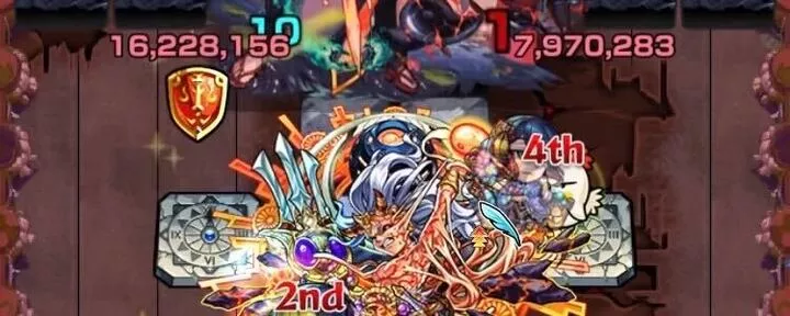 ボス3クロスドクロで盾出現