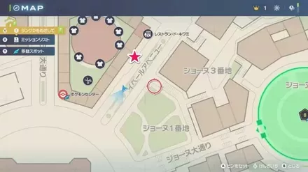 攻撃して回復する作戦の拡大マップ画像