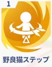 野良猫ステップ画像