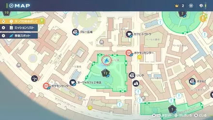 れいとうビームマップ