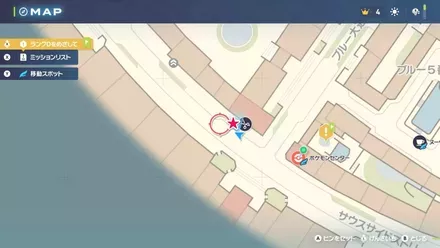 花と踊るフラエッテたちの拡大マップ画像