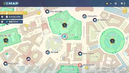 タネマシンガンの入手マップ