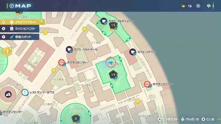 ぼうふうの入手マップ