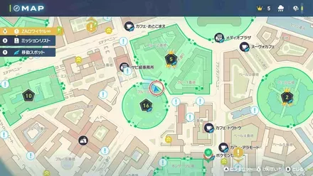 アクアブレイクの入手マップ