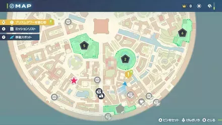 リオルの出現場所マップ