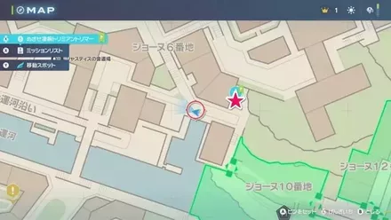 めざせ凄腕トリミアントリマーの拡大マップ画像