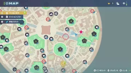 めざせ凄腕トリミアントリマーのマップ画像 size:440x0