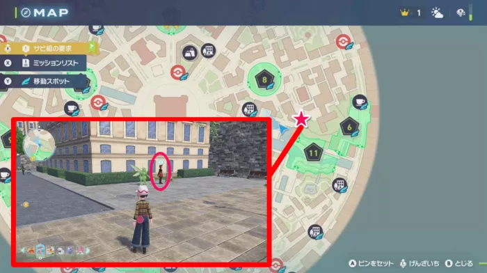 めざせ凄腕トリミアントリマーのマップ