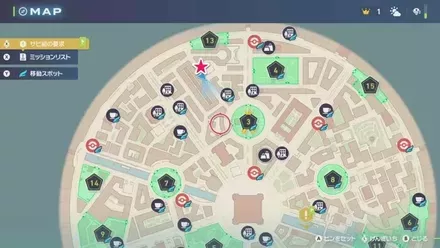 とあるマンションの異変のマップ画像 size:440x0