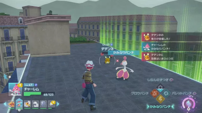 デデンネとの戦闘