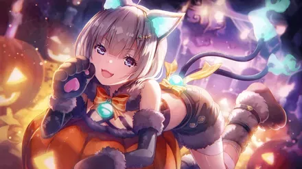 いたずらブラックキャットの画像