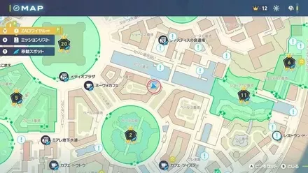 ルチャブルのマップ