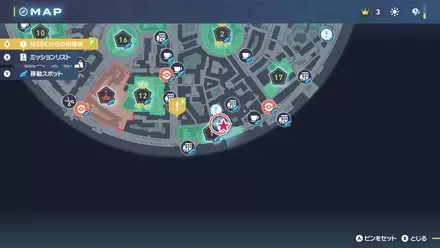 一風変わったポケモンたちのマップ画像 size:440x0