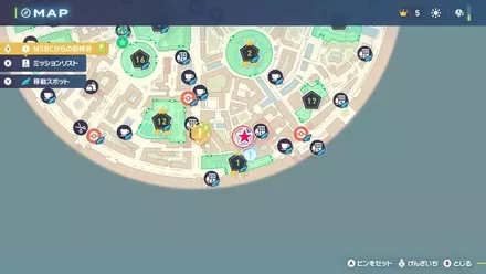 デリバード・パニック！のマップ画像 size:440x0