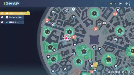 絶対に捕まらないクチートのマップ画像 size:440x0