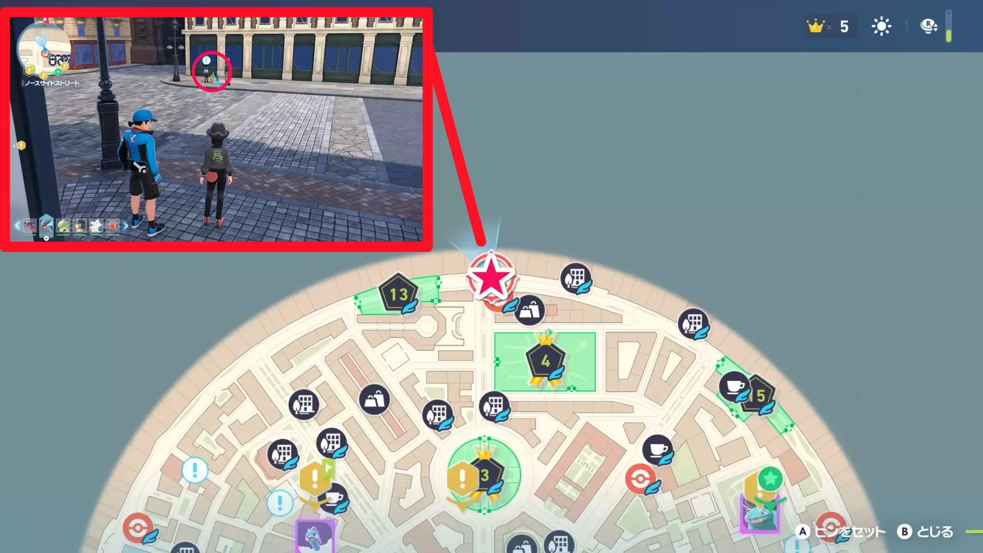 ヒトツキの切れ味のマップ