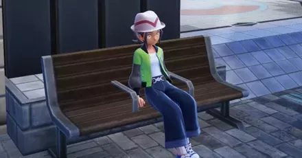 ベンチはどこにある？