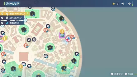 ウデッポウのみずでっぽうのマップ画像 size:440x0