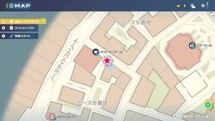 ヒトモシのゆく先にの拡大マップ画像