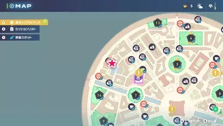 ヒトモシのゆく先にのマップ画像 size:440x0