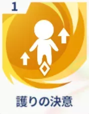 護りの決意画像