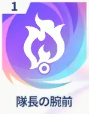 隊長の腕前画像