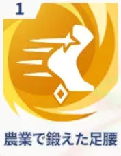 農業で鍛えた足腰画像