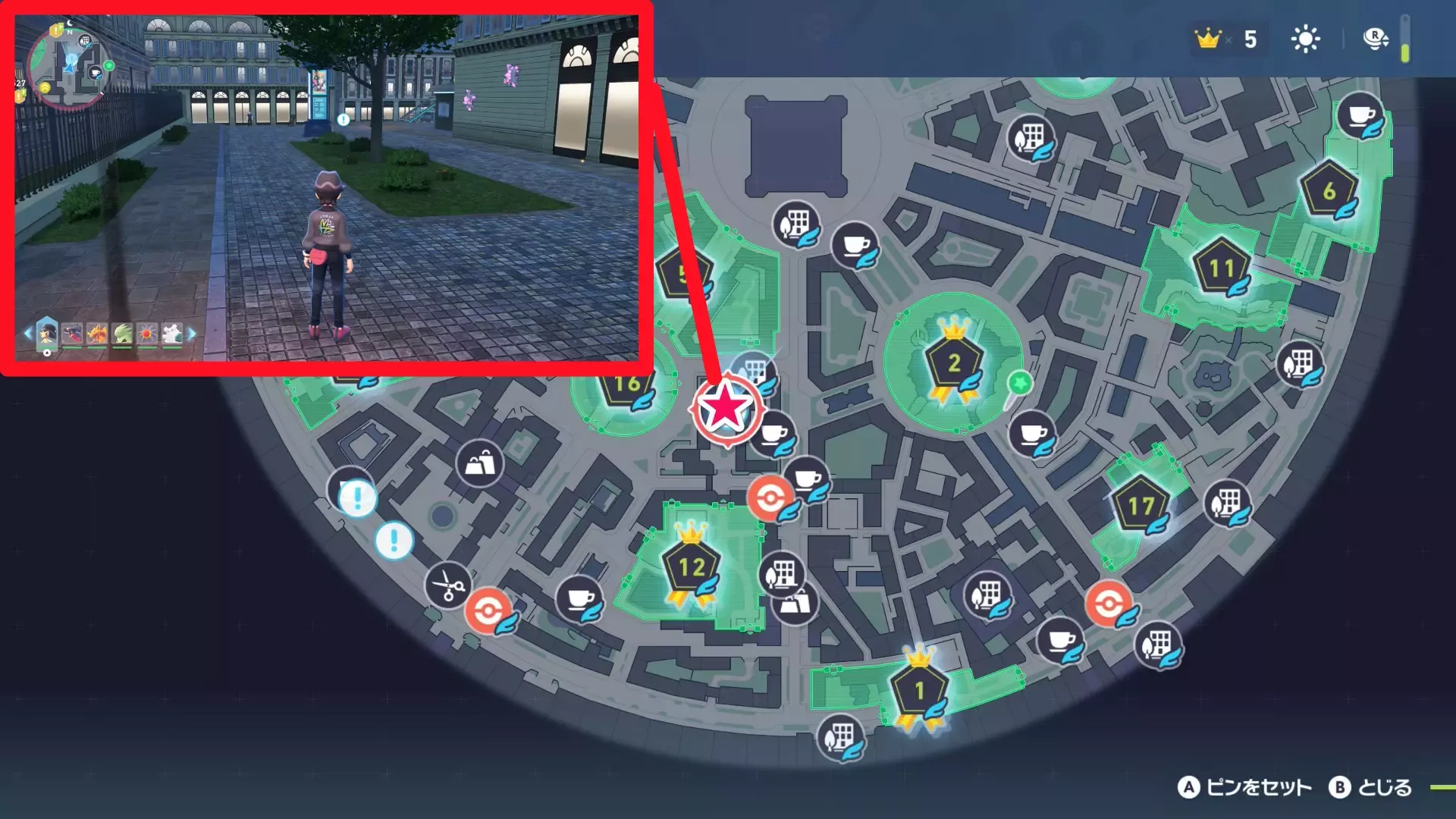 きっとユキメノコはのマップ